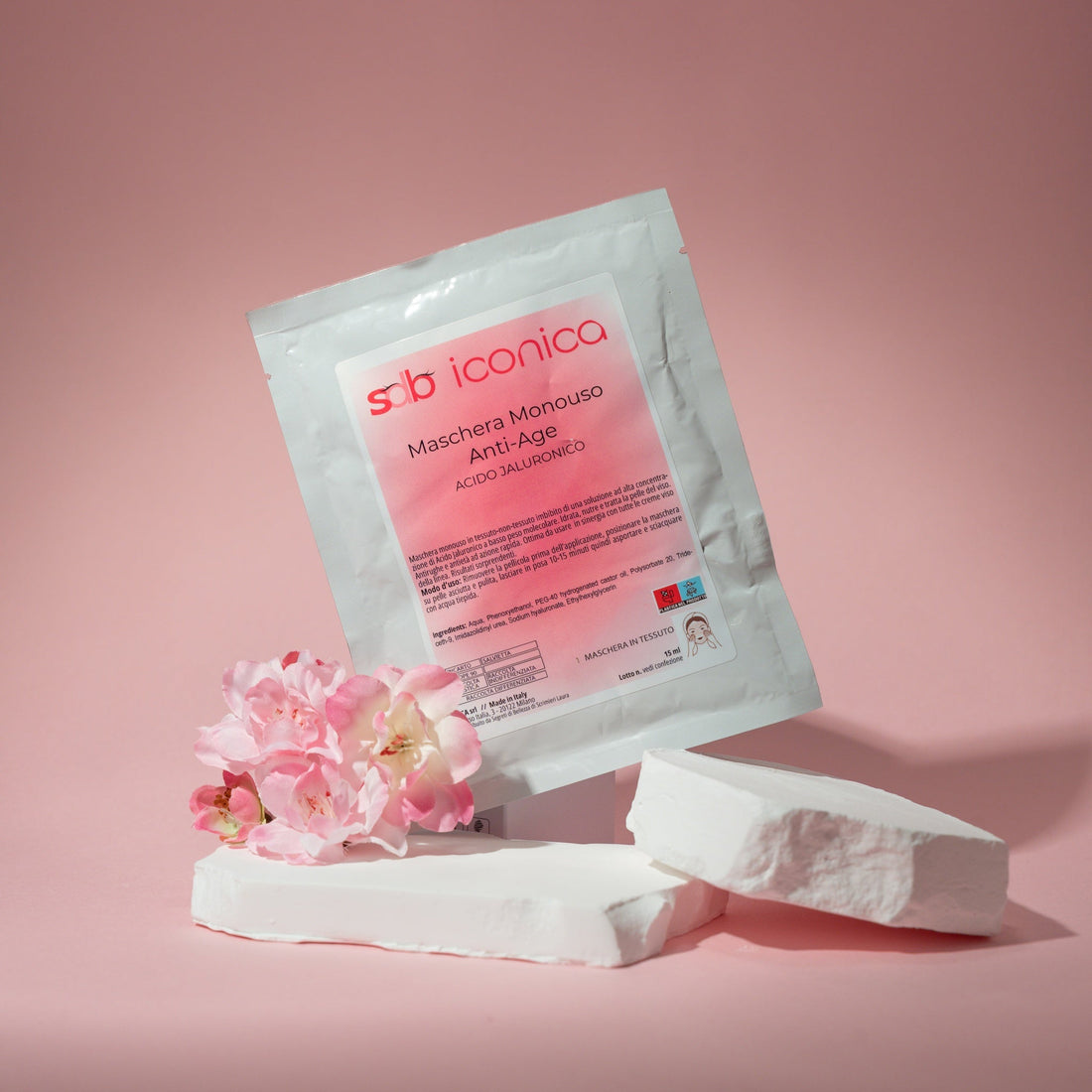 Maschera monouso ( acido jaluronico)