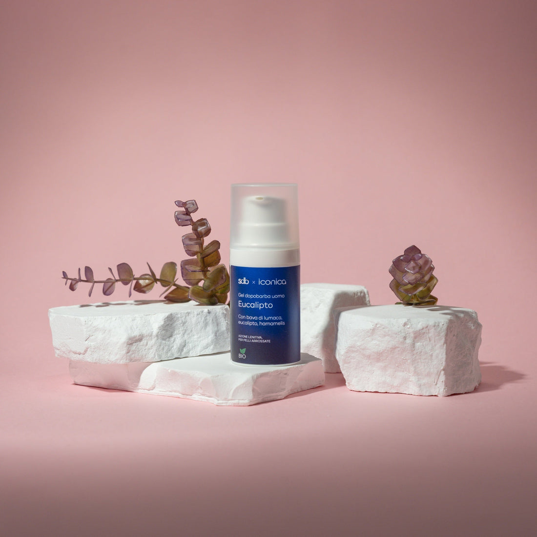 Gel dopobarba Eucalipto