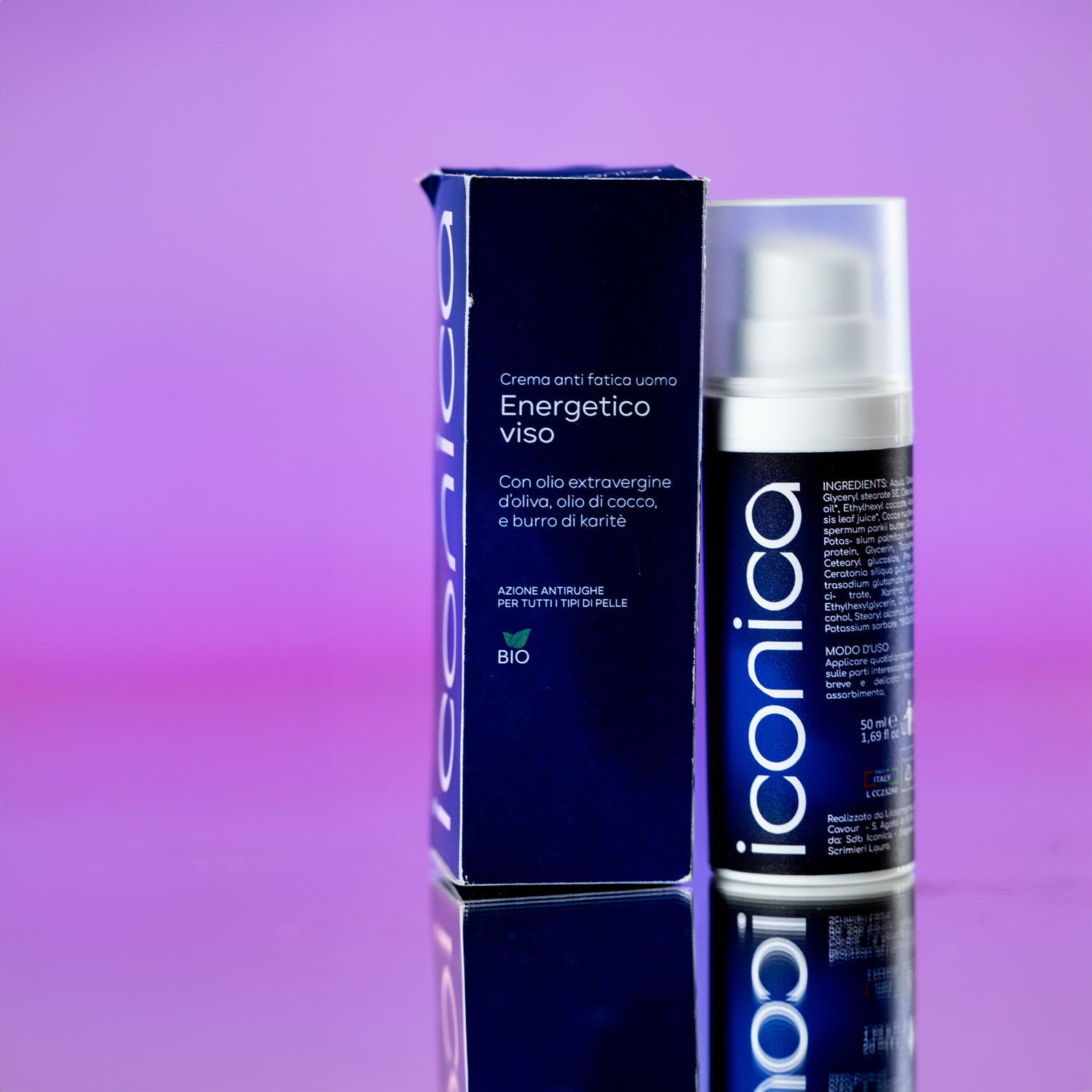 Crema Energetico viso uomo