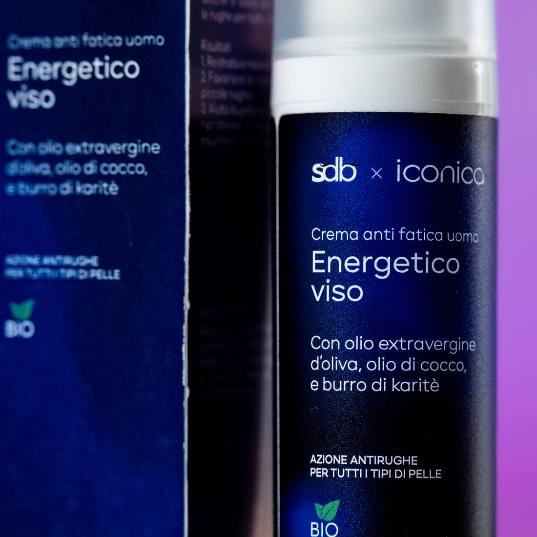 Crema Energetico viso uomo