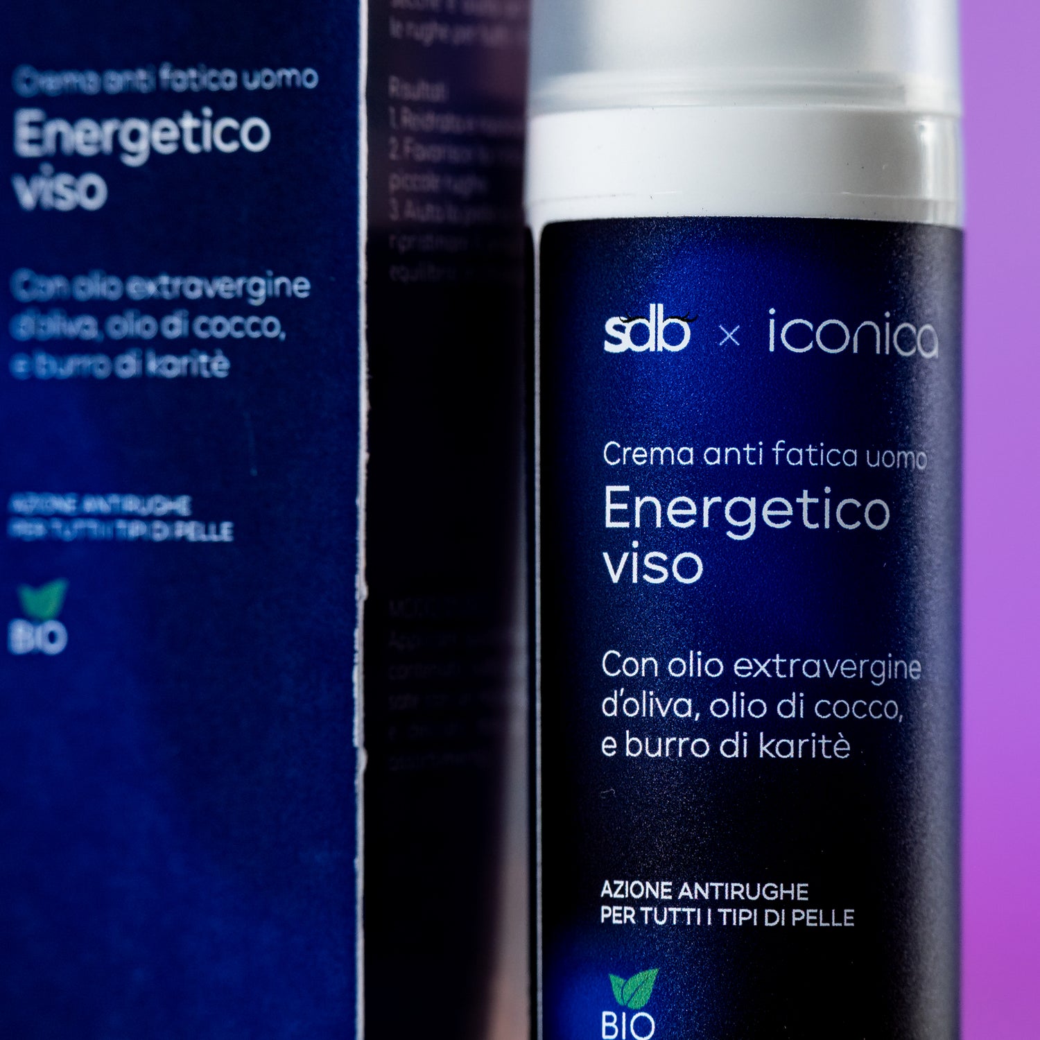 Crema Energetico viso uomo