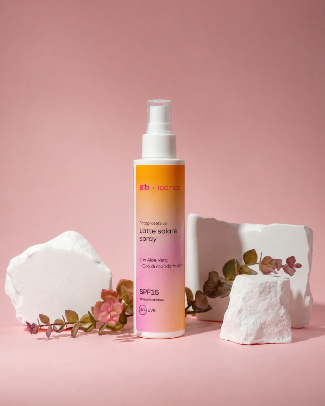 Latte Solare Spray SPF 15 | Mini da viaggio